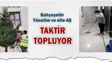 Bahçeşehir Yönetim ve site AŞ  takdir topluyor