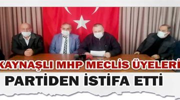MHP’li belediye meclis üyeleri partiden istifa etti