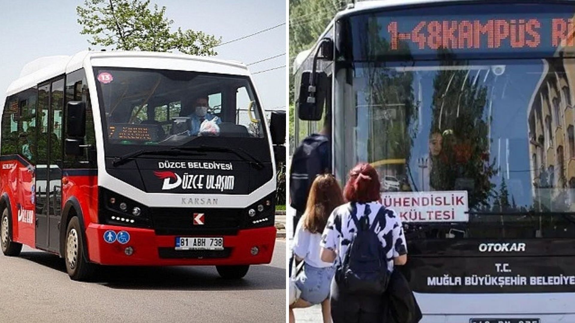 MUĞLA DA ÖĞRENCİ 1 TL DÜZCE DE ZAM ÜSTÜNE ZAM