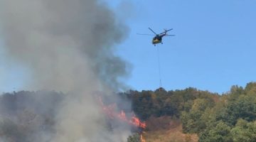 ORMAN YANGININI SÖNDÜRME ÇALIŞMALARI DEVAM EDİYOR!