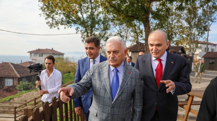 SON BAŞBAKAN BİNALİ YILDIRIM DÜZCE’YE GELDİ!