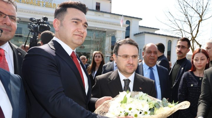 ADALET BAKANI GÜRLEK DÜZCE ADLİYESİ’Nİ ZİYARET ETTİ!