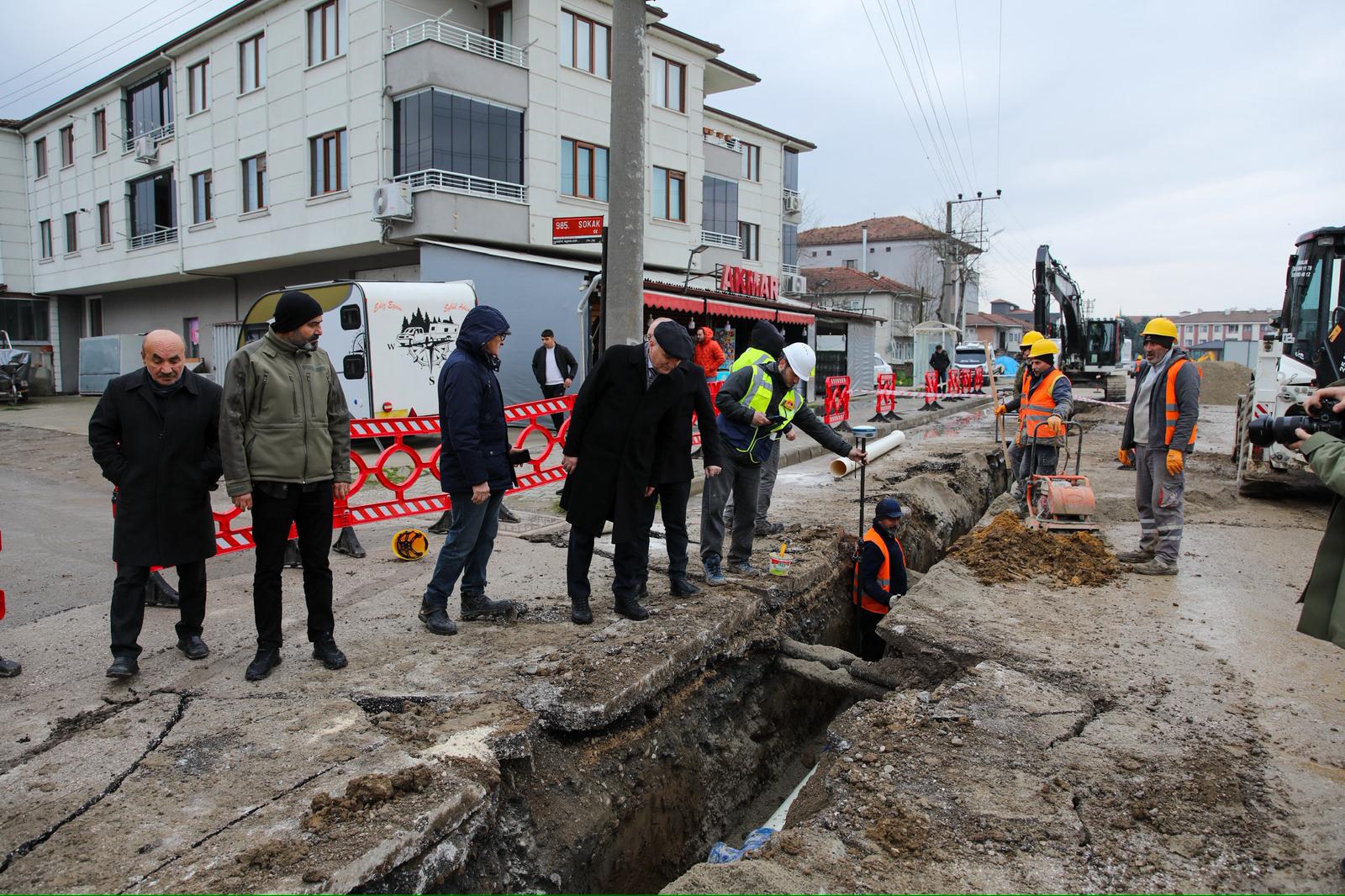 DÜZCE İÇME SUYU ŞEBEKESİ YENİLENİYOR!