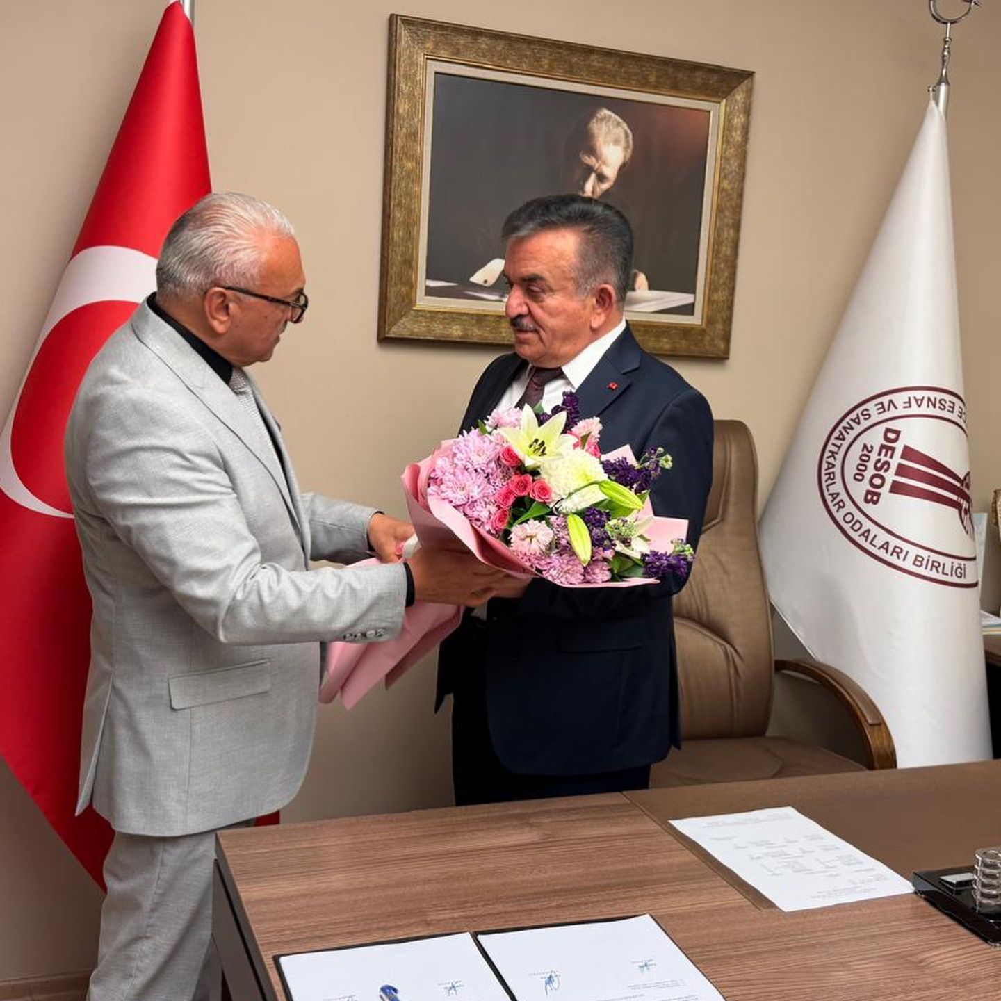 DESOB’TA DEVİR TESLİM !